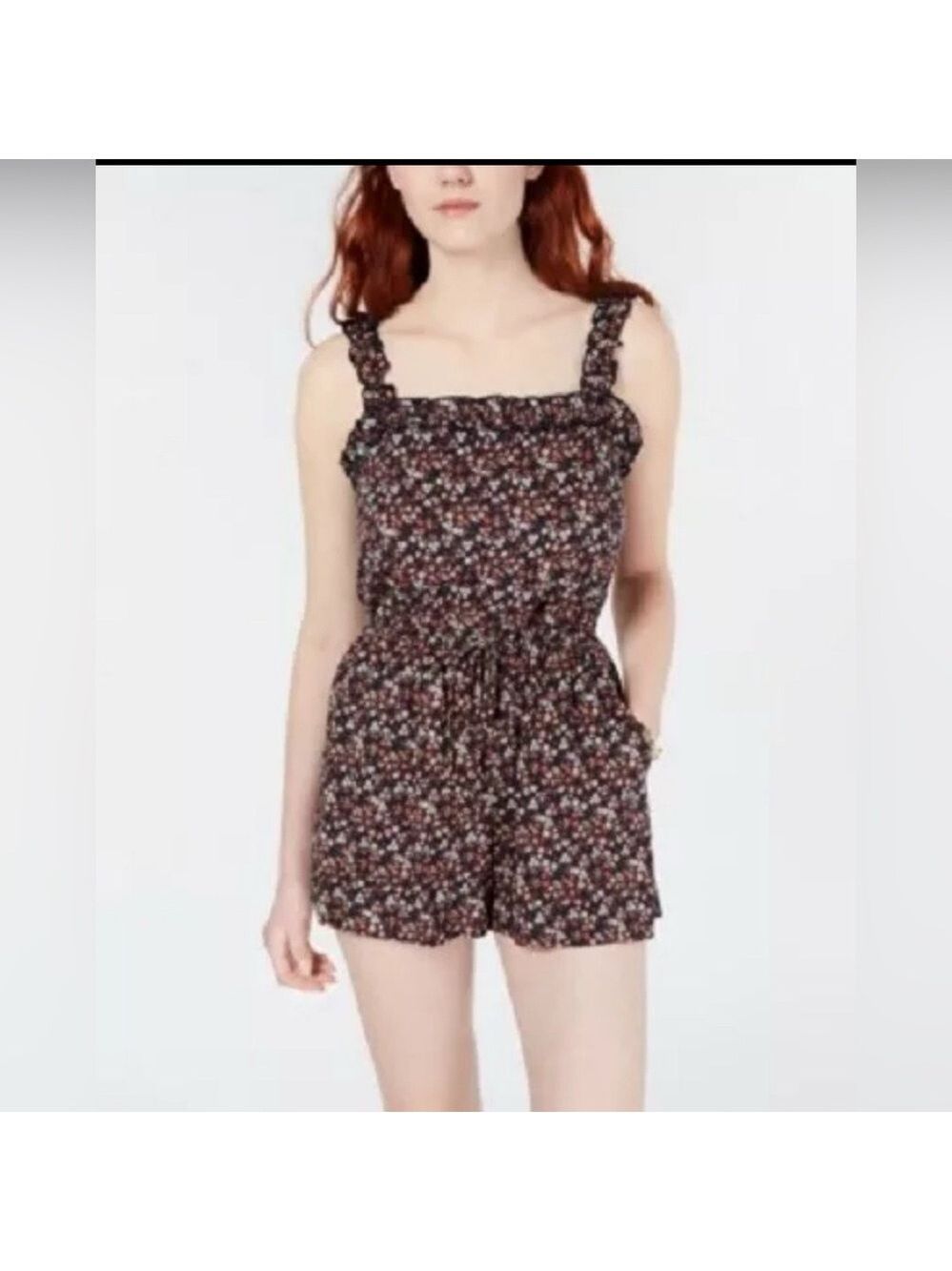 NWOT Bepop Floral Romper - Size Large